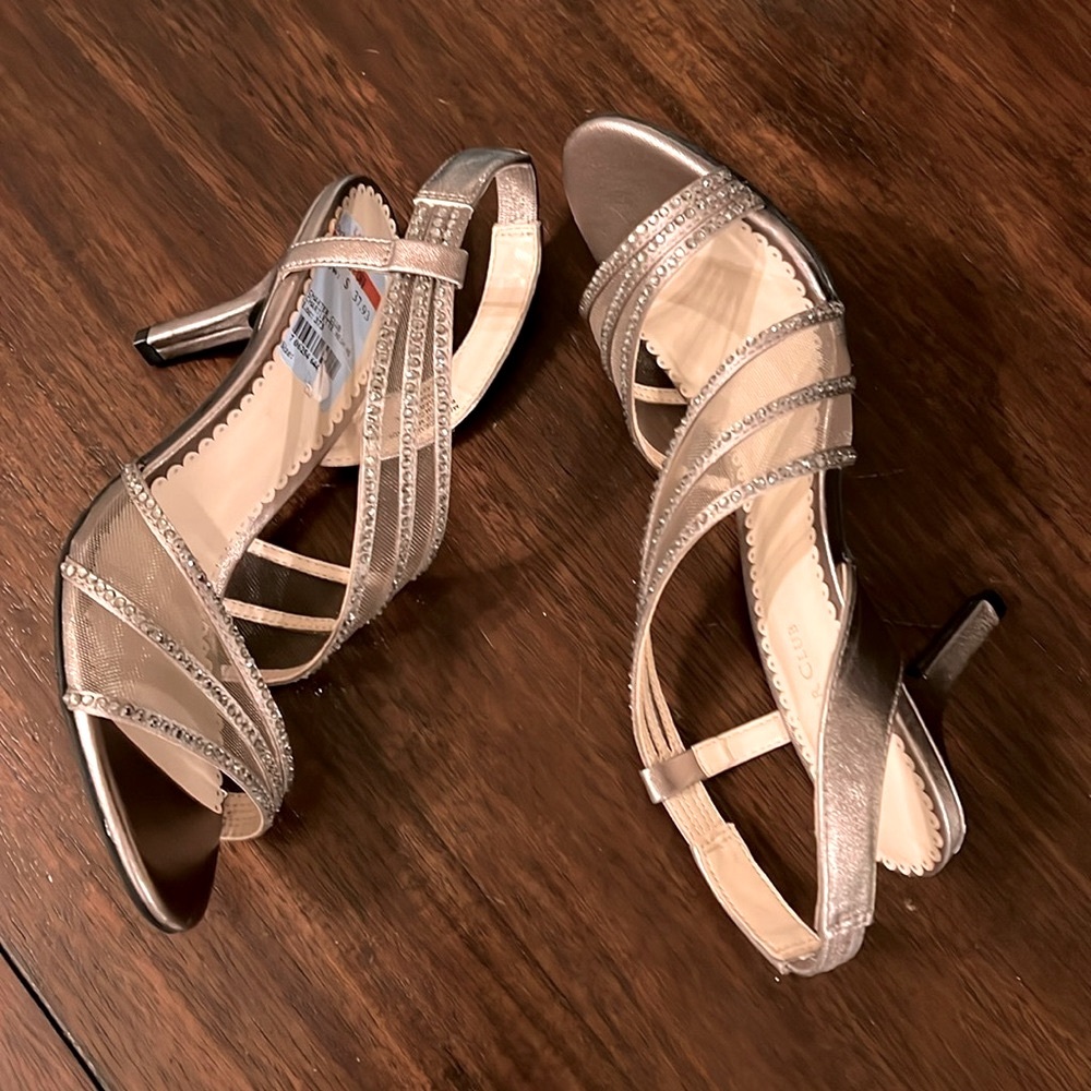New Elegant Evening Heels Charter Club Sz 8M
